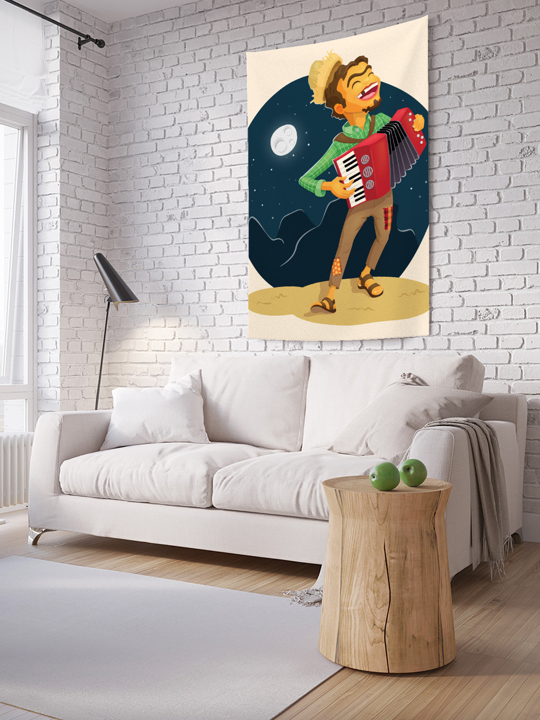 

Вертикальное фотопанно на стену JoyArty Цыганская серенада 100x150 см, Цыганская серенада