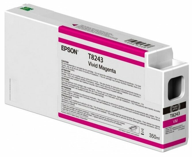 

Картридж для лазерного принтера Epson C13T824300, Purple, оригинал, Пурпурный