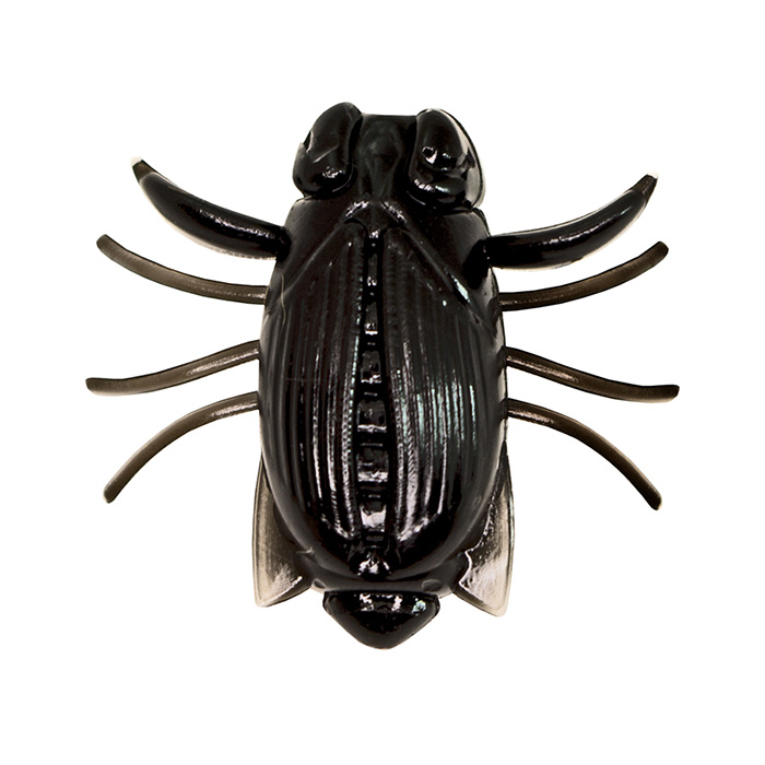 

Силиконовая приманка Sansan Beatle 35 мм, 06 black, 3 шт., Черный, Beatle