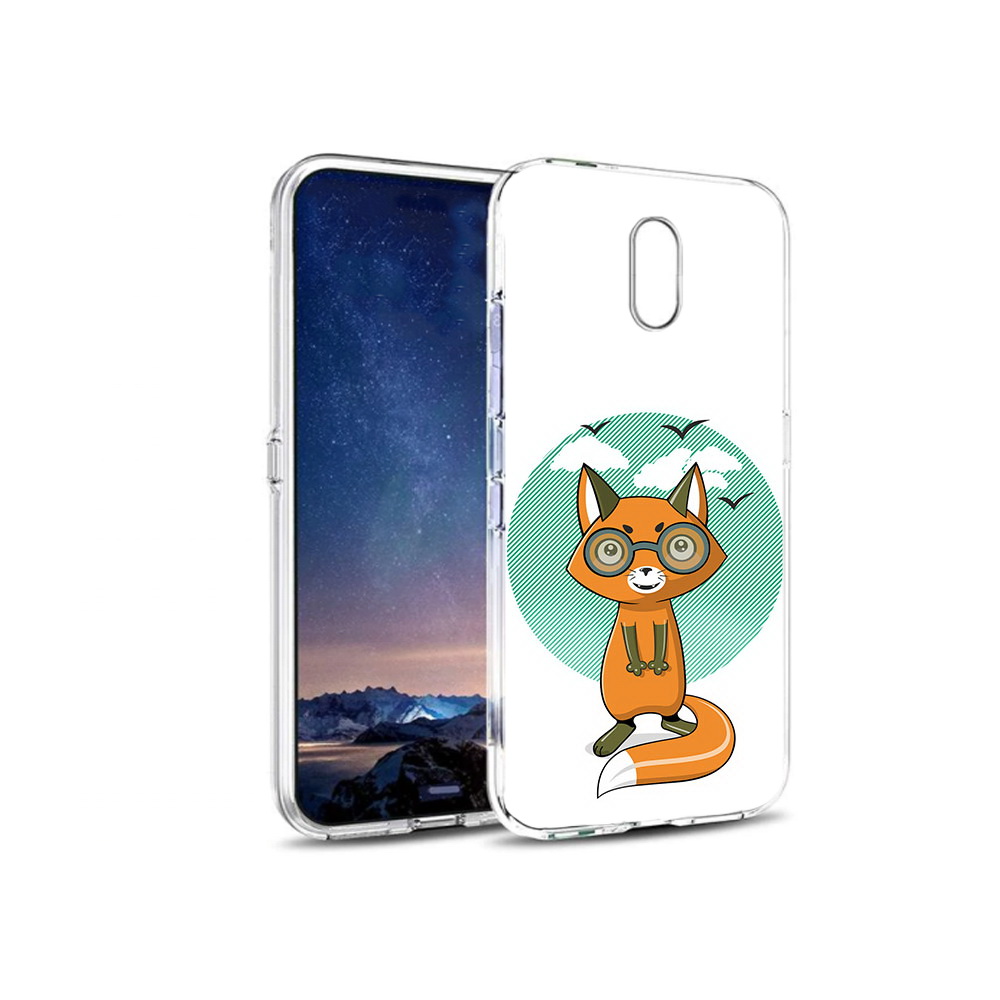 

Чехол MyPads Tocco для BQ 5016G задумчивая лиса, Прозрачный, Tocco