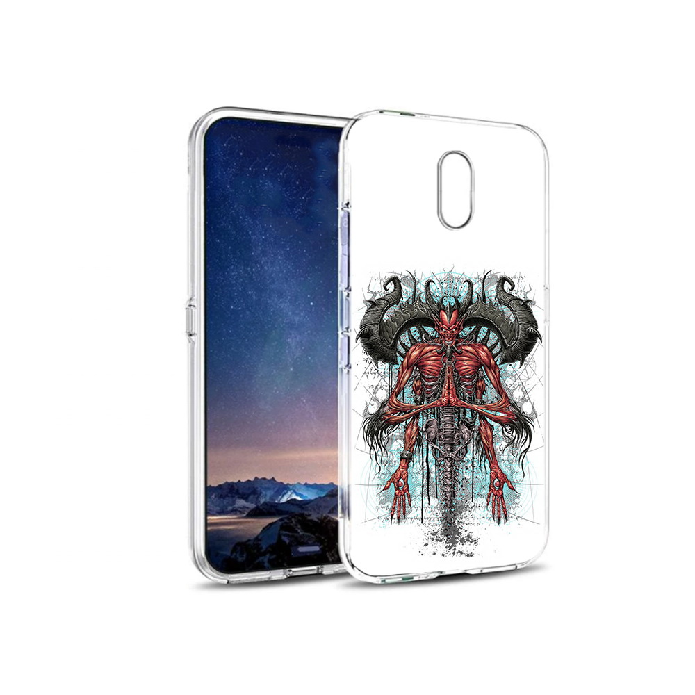 

Чехол MyPads Tocco для BQ 5016G дьявол, Прозрачный, Tocco