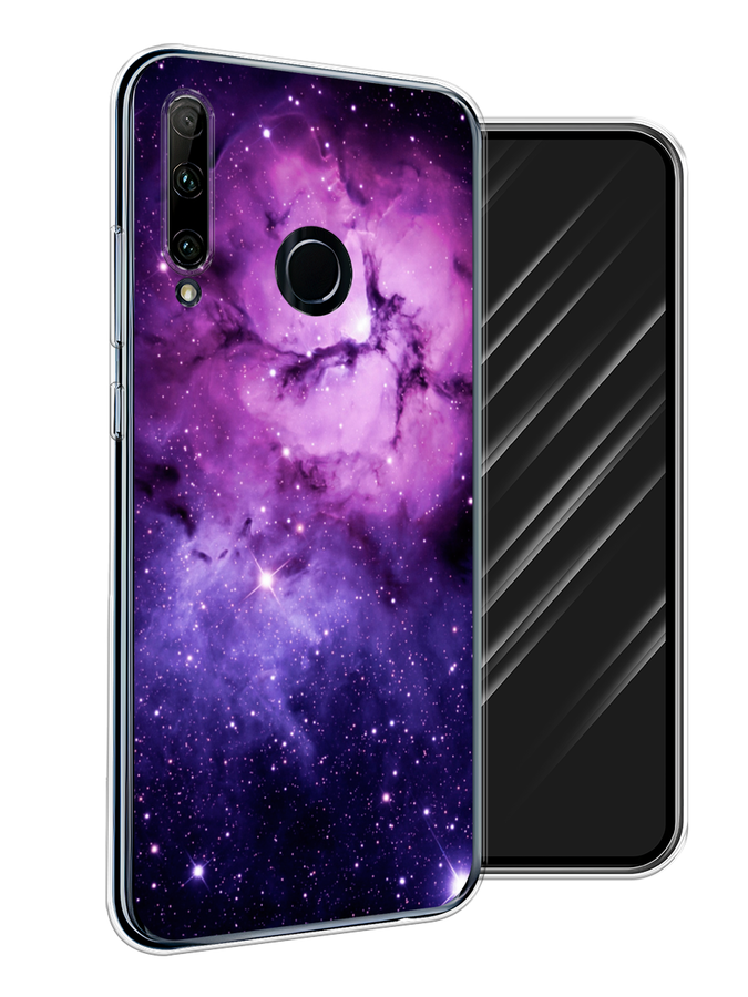 

Чехол Awog на Honor 20 Lite 2019 "Космос 18", Фиолетовый, 68950-4