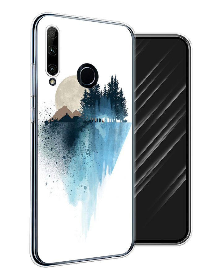 

Чехол Awog на Honor 10i "Космос 18", Фиолетовый, 68850-4