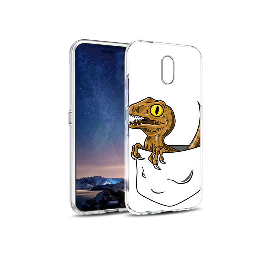 

Чехол MyPads Tocco для BQ 5016G динозавр в кармане, Прозрачный, Tocco