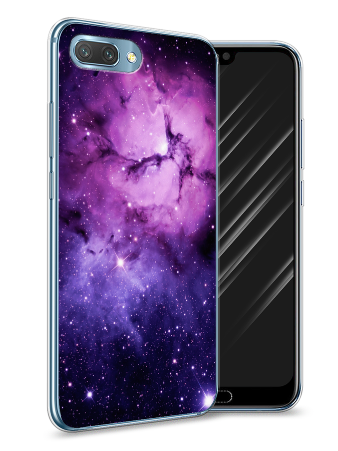 

Чехол Awog на Honor 10 "Космос 18", Фиолетовый, 65350-4