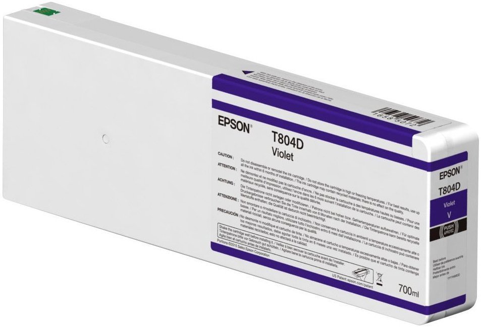 

Картридж для лазерного принтера Epson C13T804D00, фиолетовый, оригинал