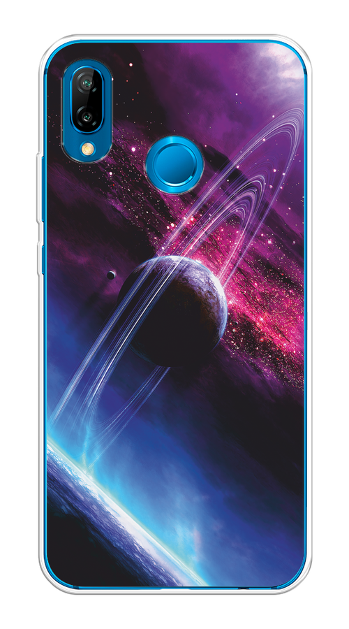 

Чехол Awog на Huawei P20 Lite "Космос 17", Черный;фиолетовый, 64450-4