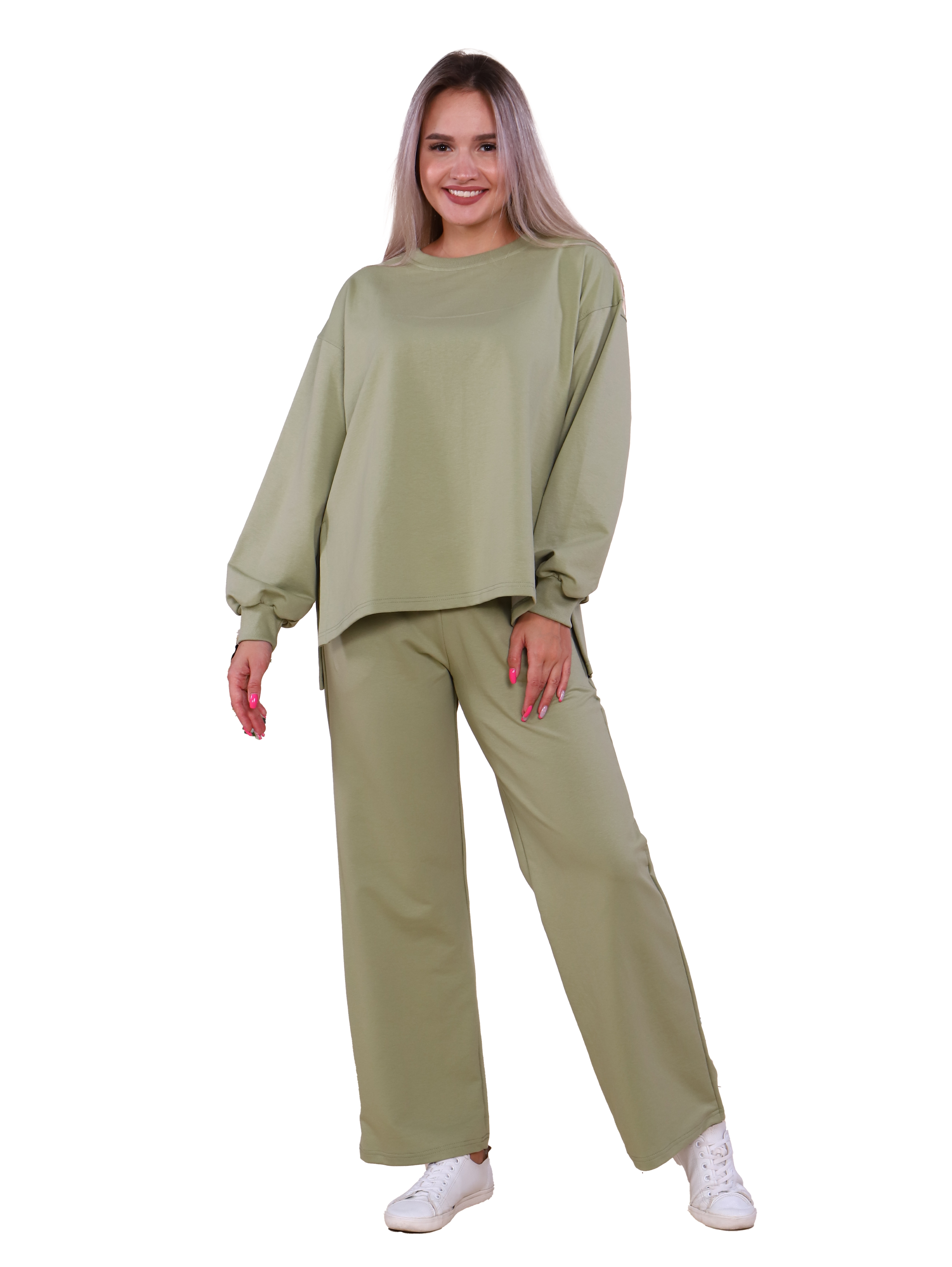 Костюм женский София37 15024 зеленый 52 RU