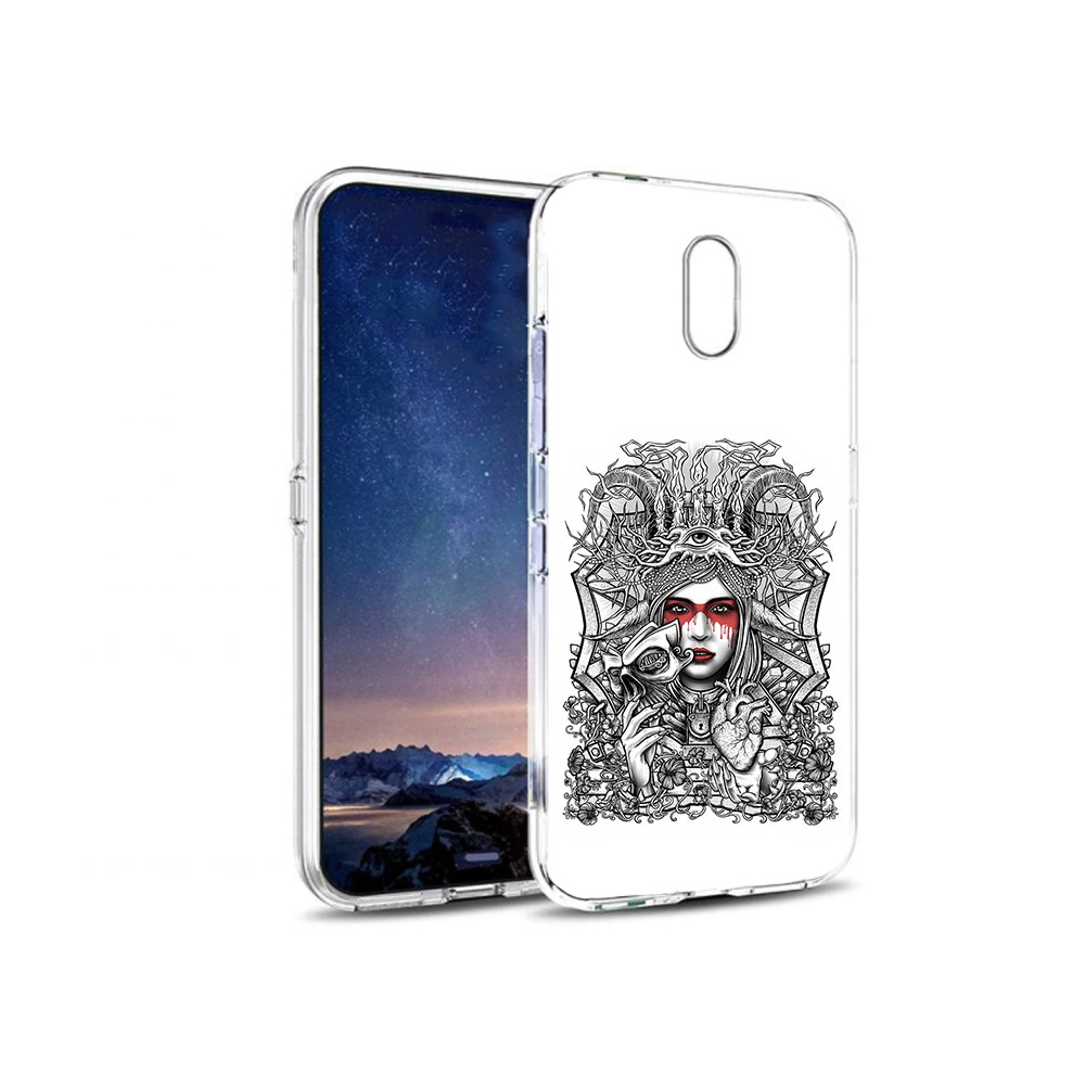 

Чехол MyPads Tocco для BQ 5016G грусная девушка, Прозрачный, Tocco