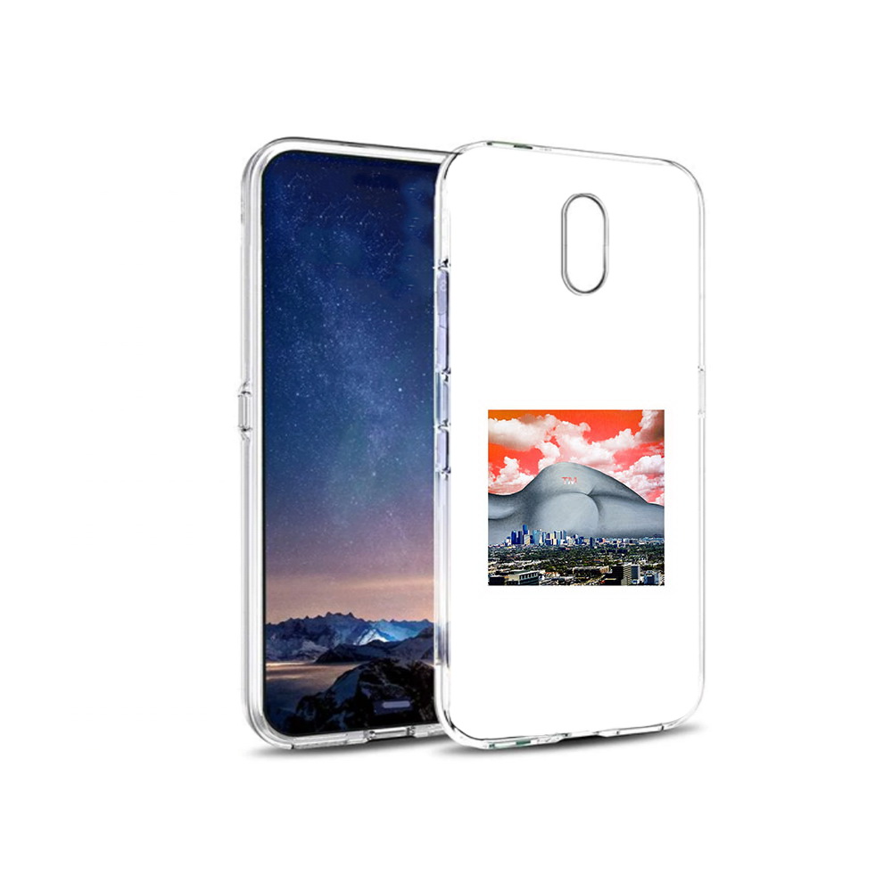 

Чехол MyPads Tocco для BQ 5016G город с девушкой на фоне, Прозрачный, Tocco