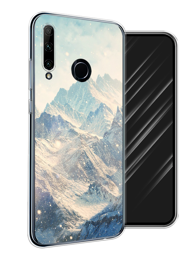 

Чехол Awog на Huawei P Smart Plus 2019 "Космос 17", Черный;фиолетовый, 69250-4
