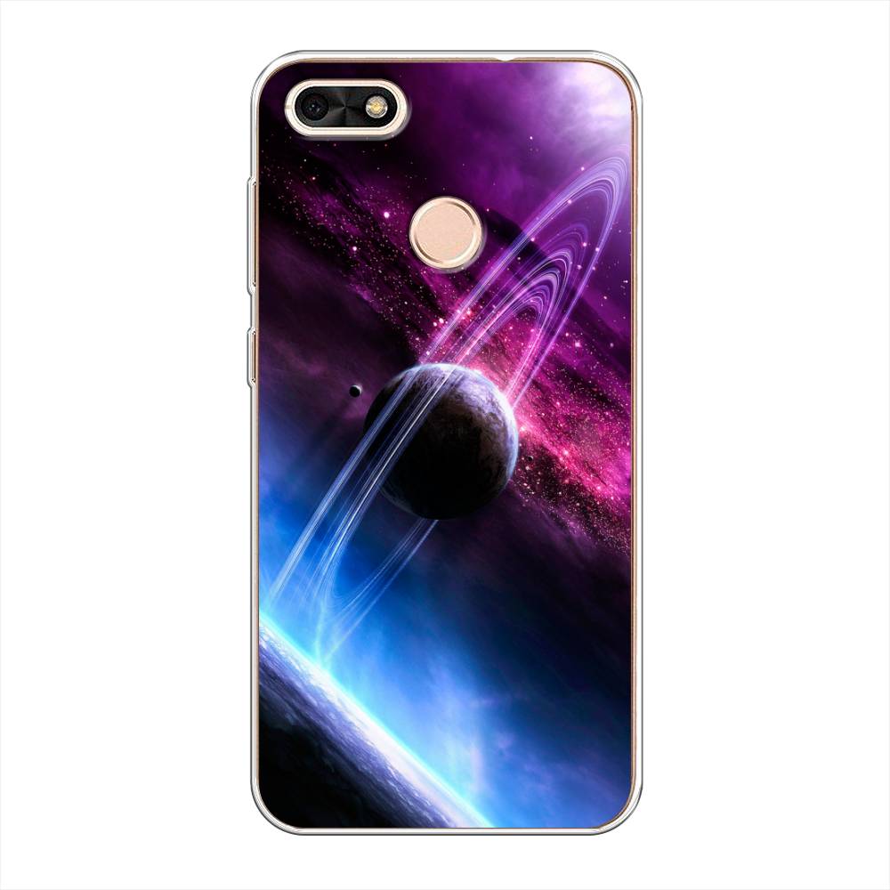 

Чехол Awog на Huawei Nova Lite (2017) "Космос 17", Черный;фиолетовый, 64750-4