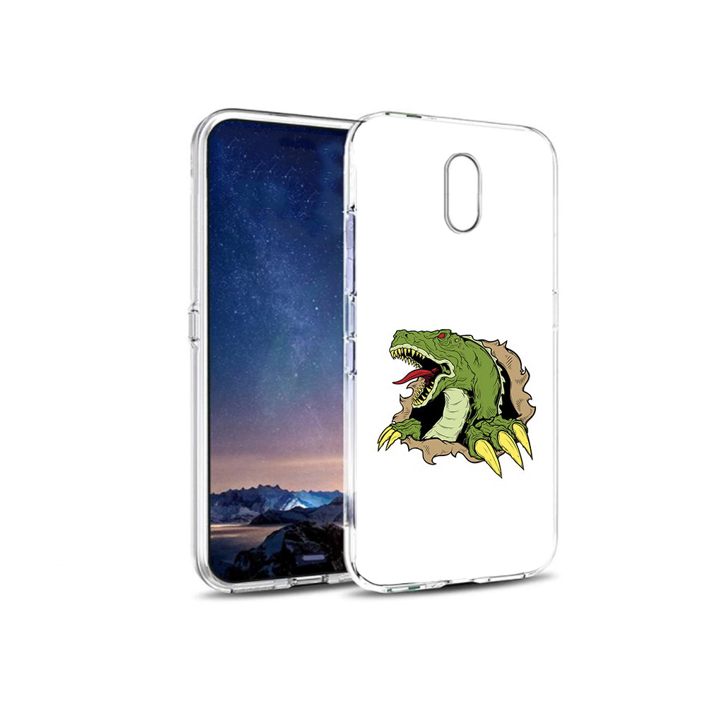 

Чехол MyPads Tocco для BQ 5016G годзила, Прозрачный, Tocco