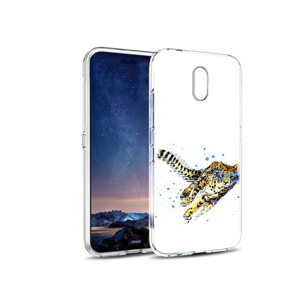 

Чехол MyPads Tocco для BQ 5016G гепард в очках, Прозрачный, Tocco