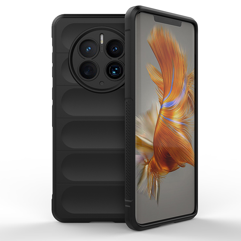 

Противоударный чехол Flexible Case для Huawei Mate 50 Pro, черный, Flexible Case