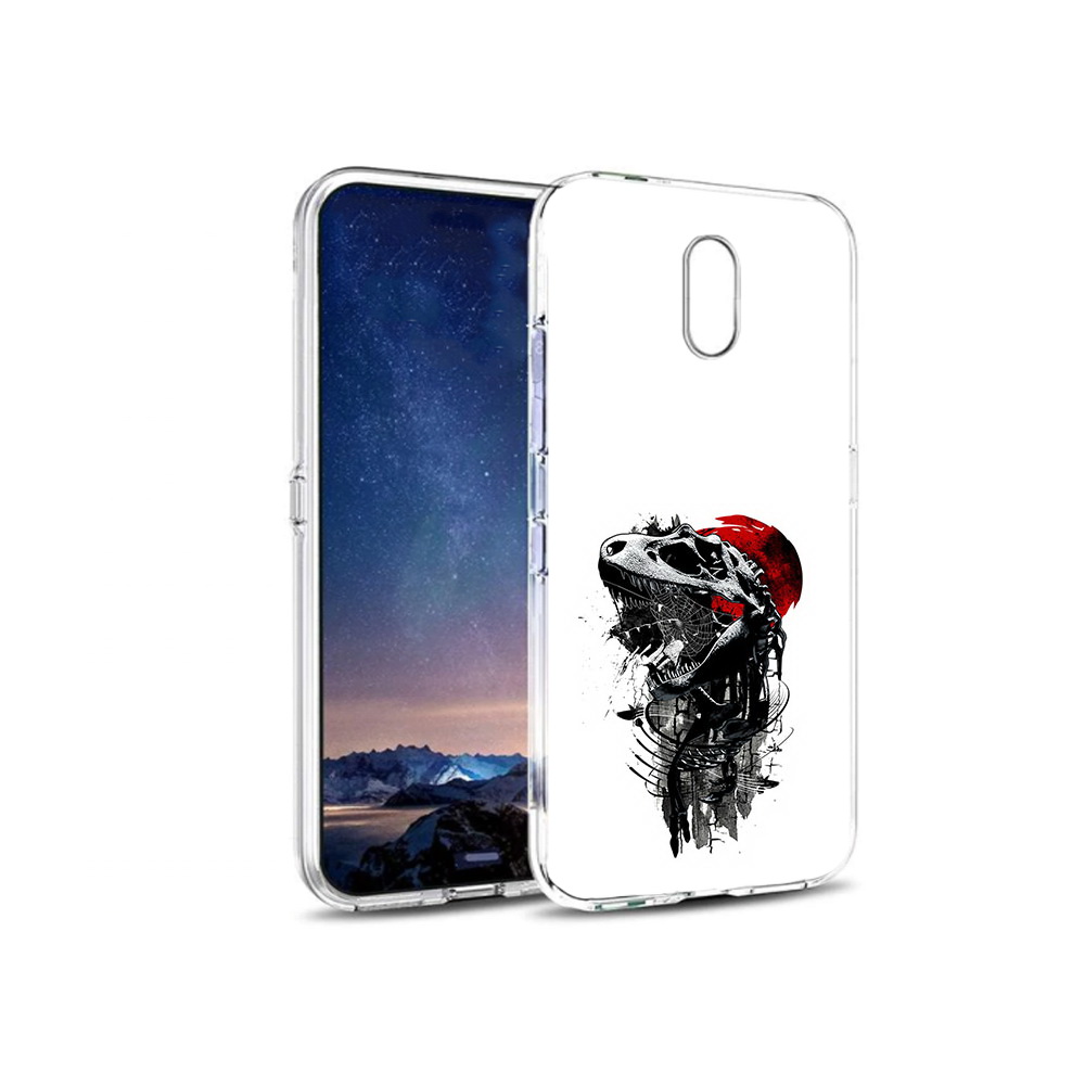 

Чехол MyPads Tocco для BQ 5016G вымерший динозавр, Прозрачный, Tocco