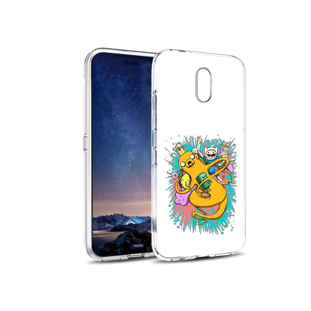 

Чехол MyPads Tocco для BQ 5016G время приключений рисунок, Прозрачный, Tocco