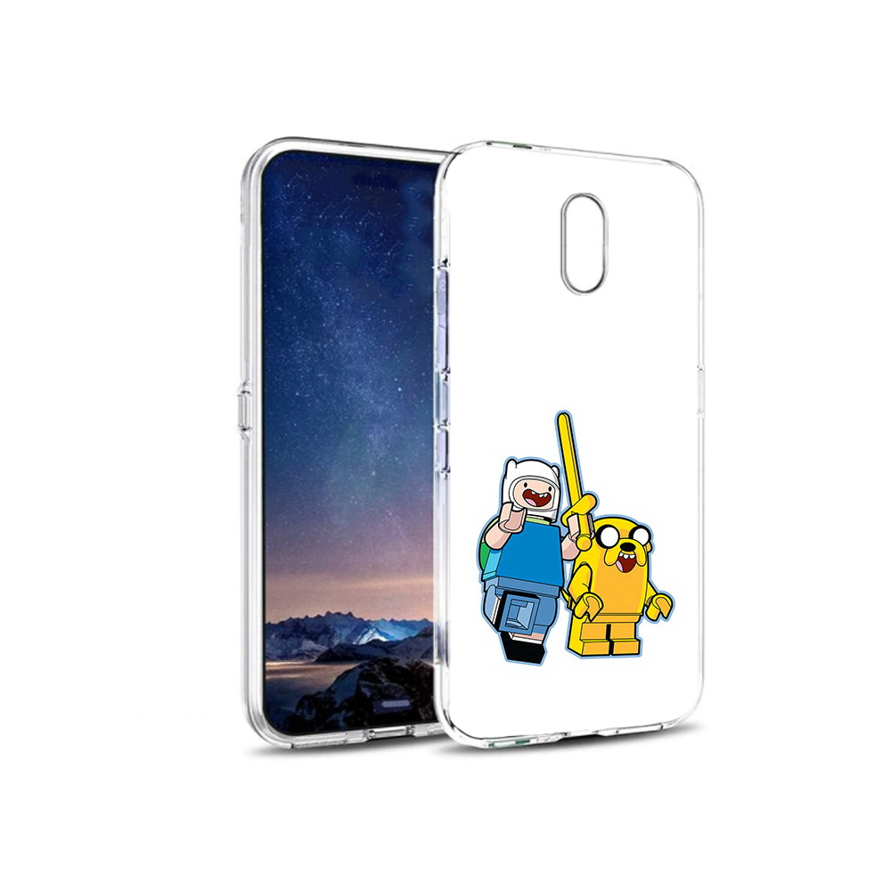 

Чехол MyPads Tocco для BQ 5016G время приключений лего, Прозрачный, Tocco