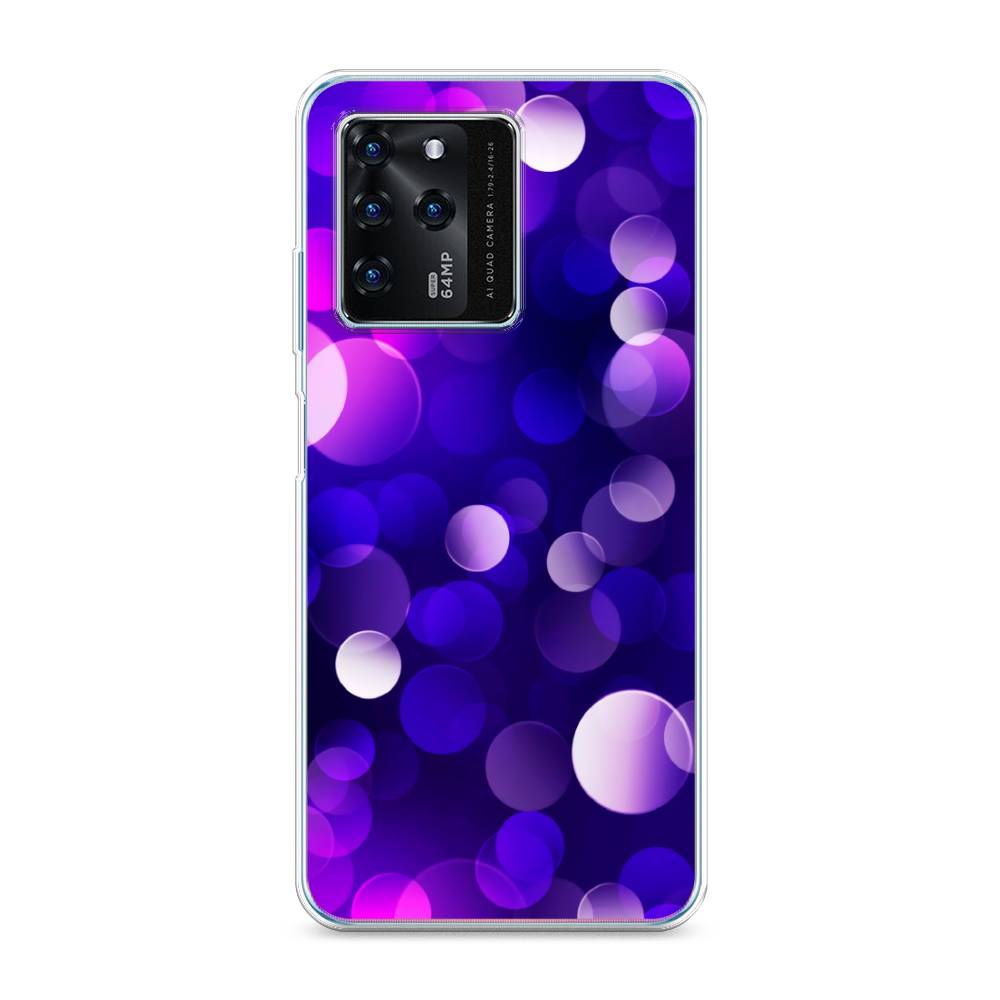 

Чехол на ZTE Blade V30 "Абстракция 27", Фиолетовый, 135350-3