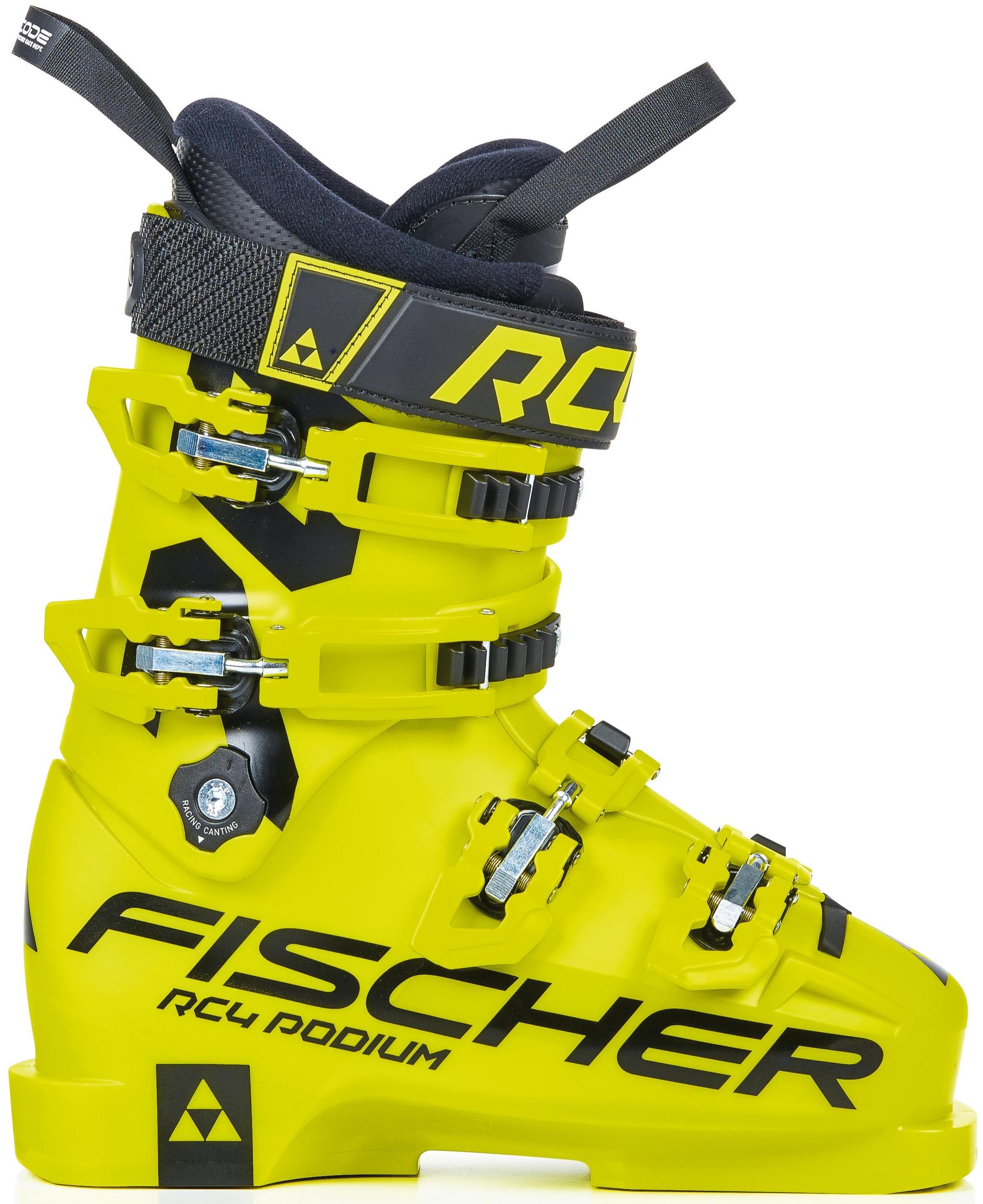 Горнолыжные Ботинки Детские Fischer Rc4 Podium 70 Yellow/Yellow (См:22,5)