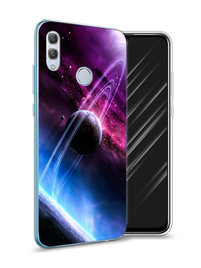 

Чехол Awog на Honor 10 Lite "Космос 17", Черный;фиолетовый, 67550-4