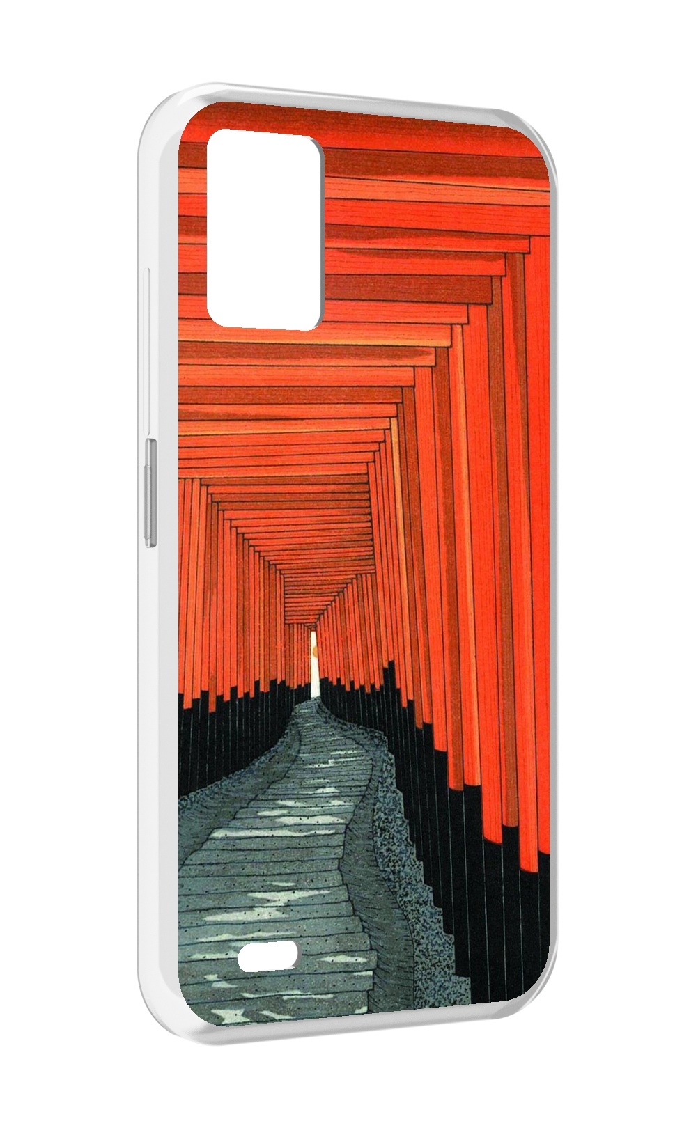 

Чехол MyPads красный коридор для UMIDIGI Bison 1, Прозрачный, Tocco