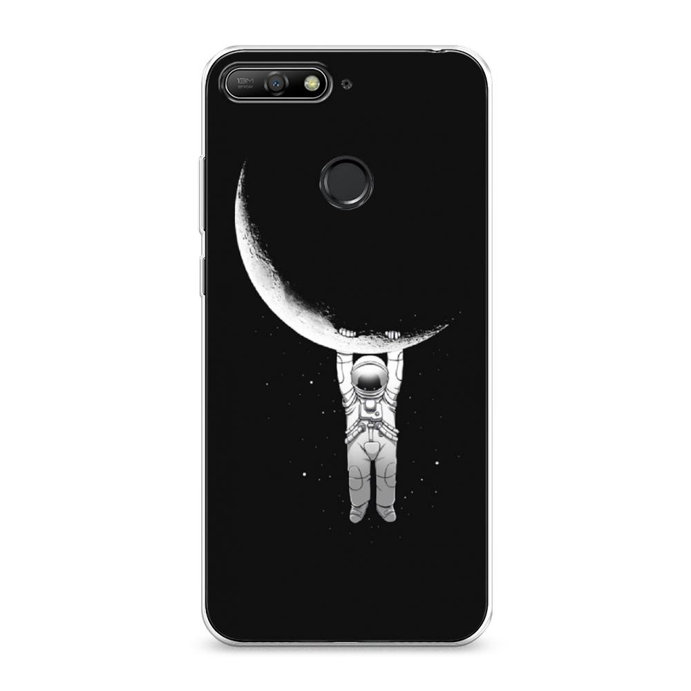 фото Чехол awog "космонавт" для huawei y6 prime 2018