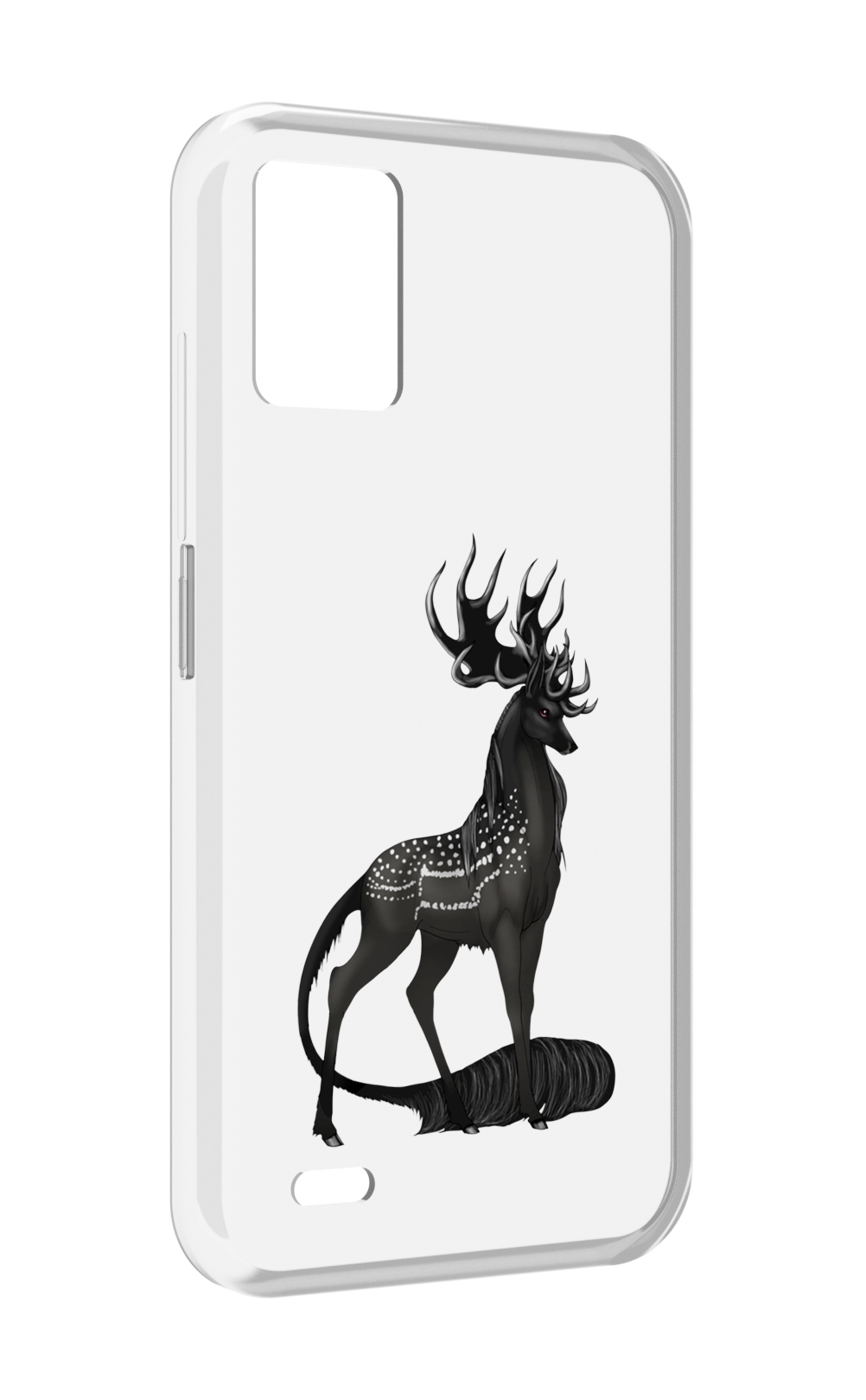 

Чехол MyPads красивый-черный-олень для UMIDIGI Bison 1, Прозрачный, Tocco
