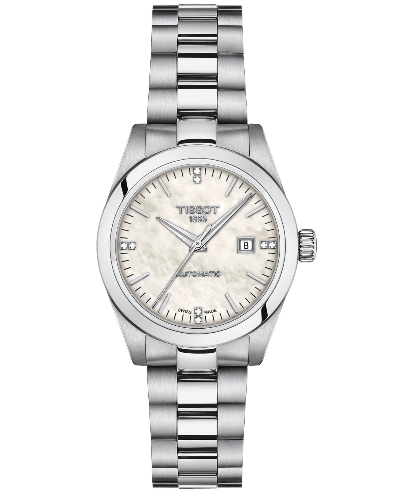 Наручные часы женские Tissot T132.007.11.116.00 серебристые