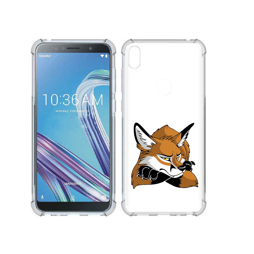 

Чехол MyPads Tocco для Asus ZenFone Max Pro (ZB602KL) фокс, Прозрачный, Tocco