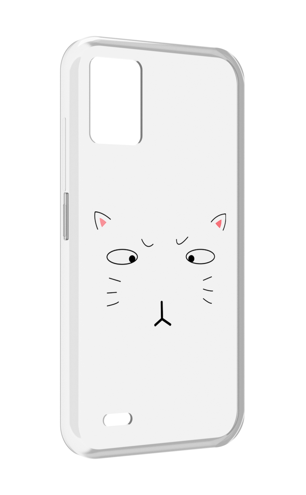 

Чехол MyPads кот-части-лица для UMIDIGI Bison 1, Прозрачный, Tocco
