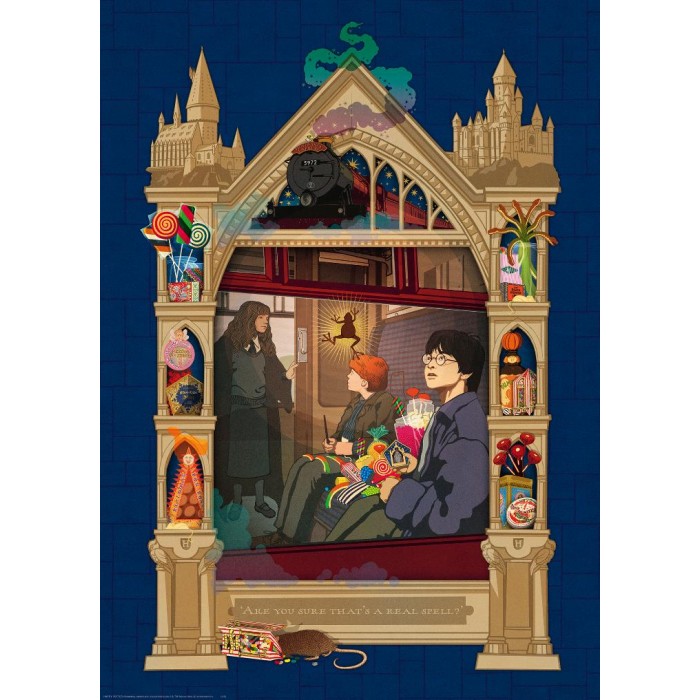 

Пазл Ravensburger Гарри Поттер. По дороге в Хогвартс 1000 элементов 16515