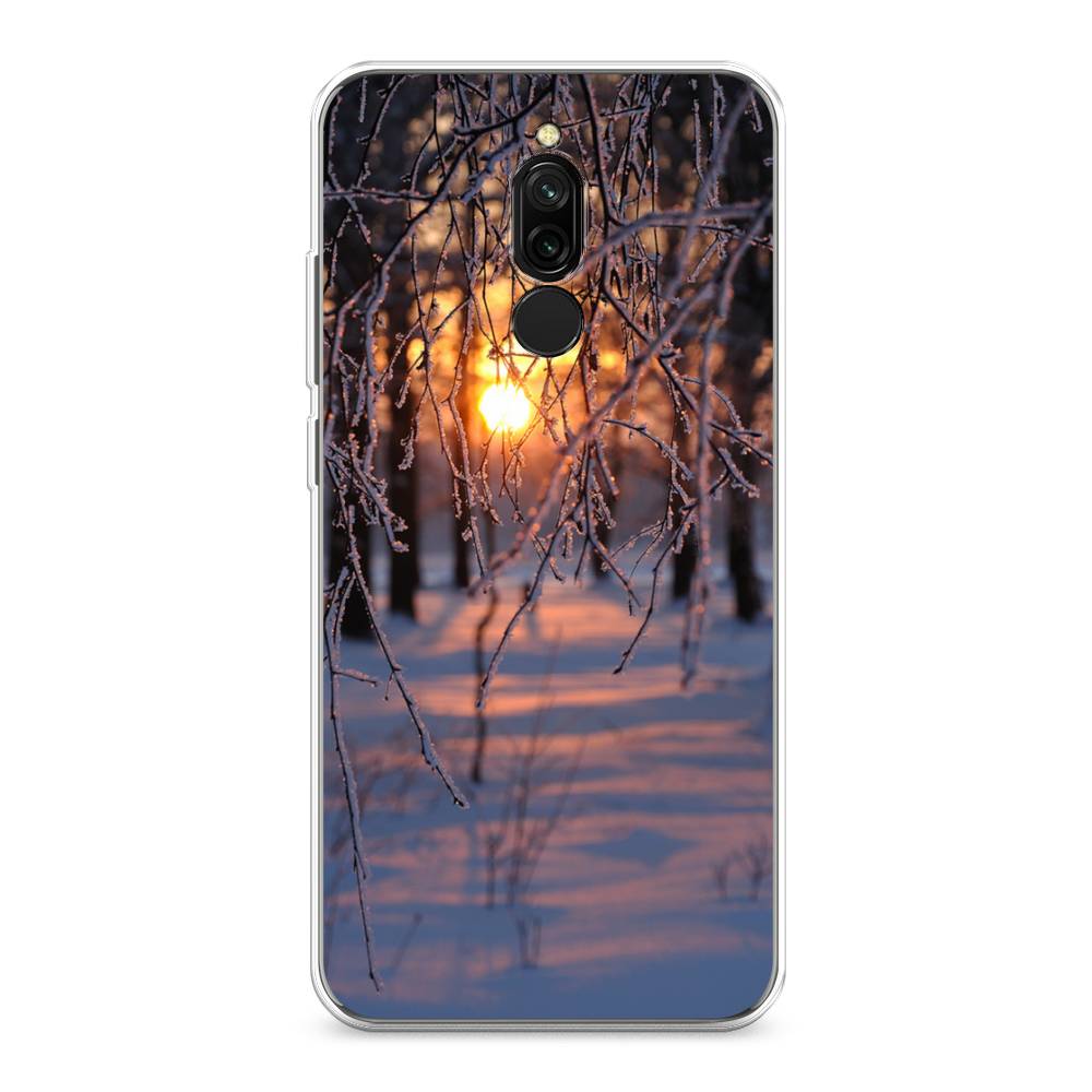 

Чехол для Xiaomi Redmi 8 "Зима 7", Оранжевый;розовый;черный, 37150-2