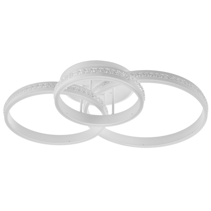 

Люстра с ПДУ 1842/3WT LED 264Вт диммер белый 90х90х20 см