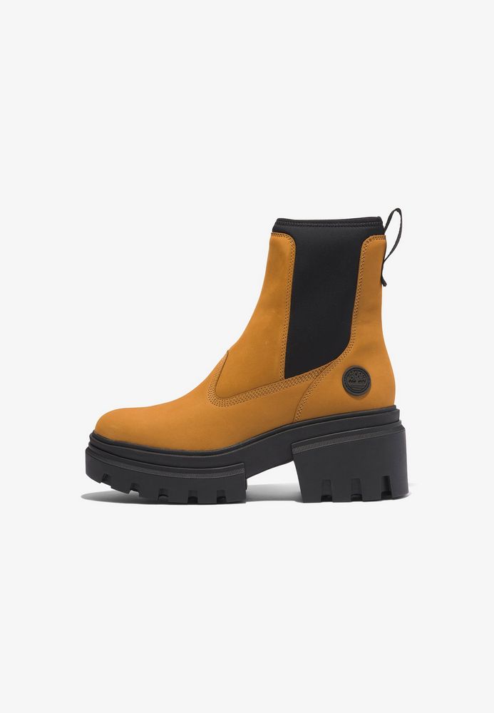 Ботильоны женские Timberland TI111N0F0 бежевые 41.5 EU