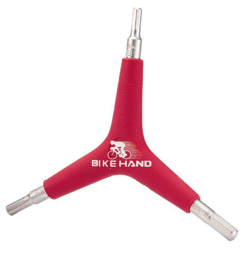 

Набор шестигранников BIKEHAND YC-356YA Y-типа 4х5х6 мм, Красный, YC-356YA