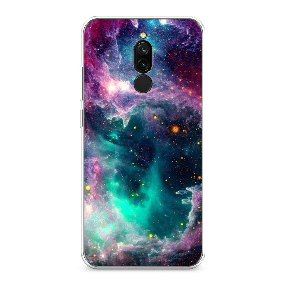 

Чехол для Xiaomi Redmi 8 "Звездные облака", Розовый;бежевый, 37150-2