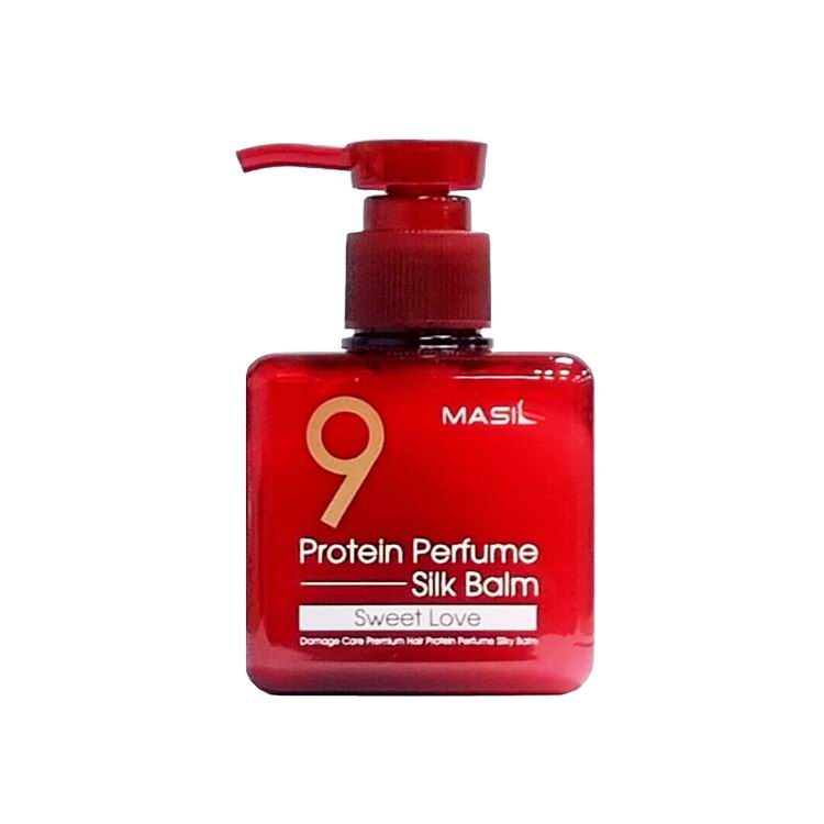 Бальзам для волос Masil 9 Protein Perfume Silk Balm Sweet Love с ароматом ириса, 180 мл