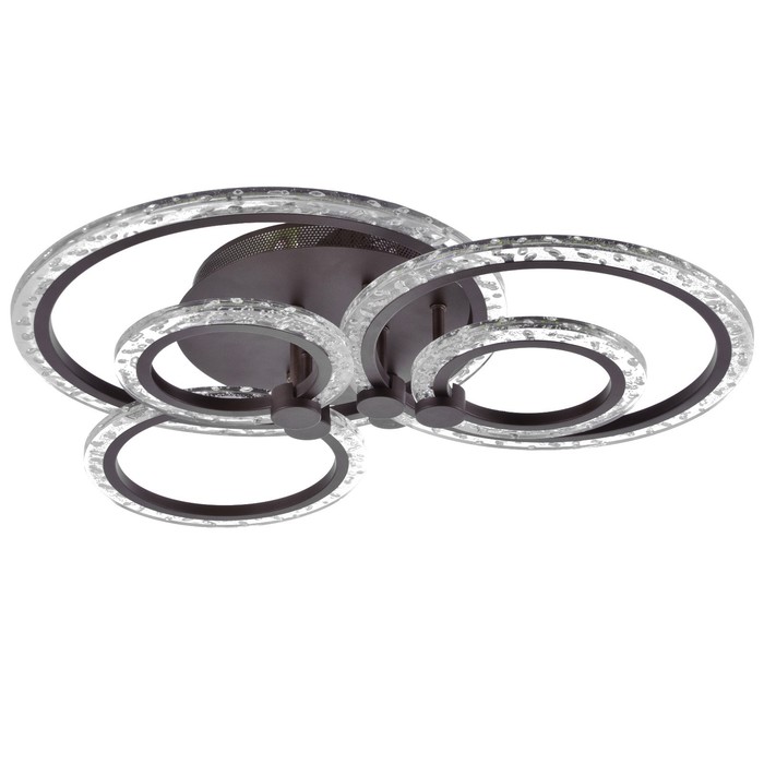 

Люстра с ПДУ 1833/5CF LED 130Вт 3000-6000К диммер кофе 59,5х59,5х13 см