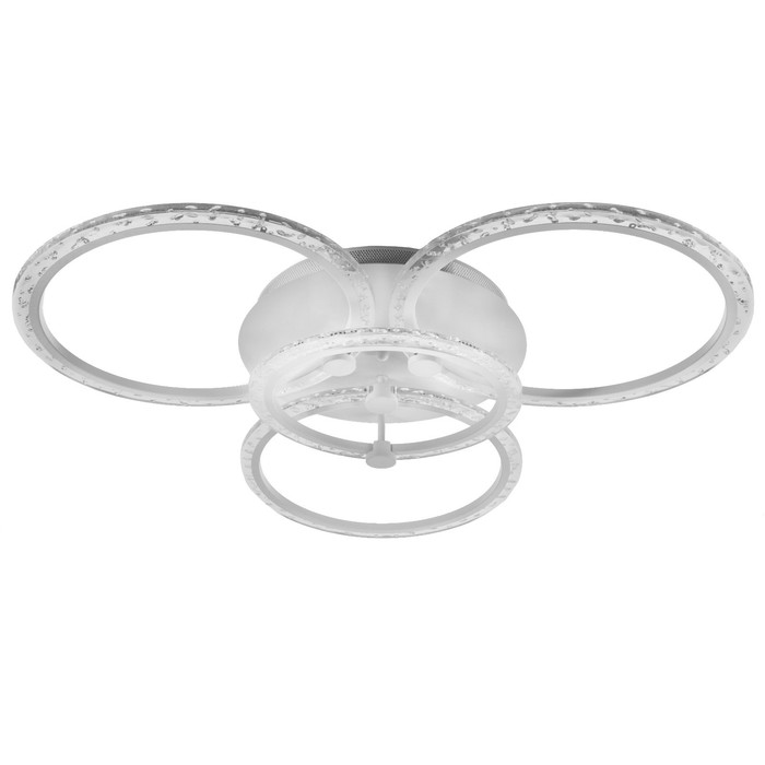 

Люстра с ПДУ 1833/4WT LED 158Вт 3000-6000К диммер белый 82х77,5х11 см