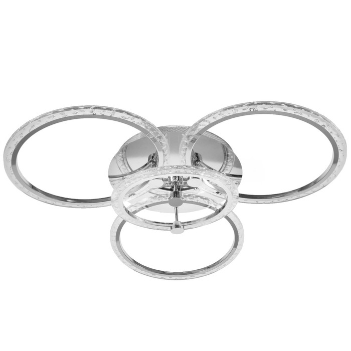 

Люстра с ПДУ 1833/4SL LED 158Вт 3000-6000К диммер серебро 82х77,5х11 см