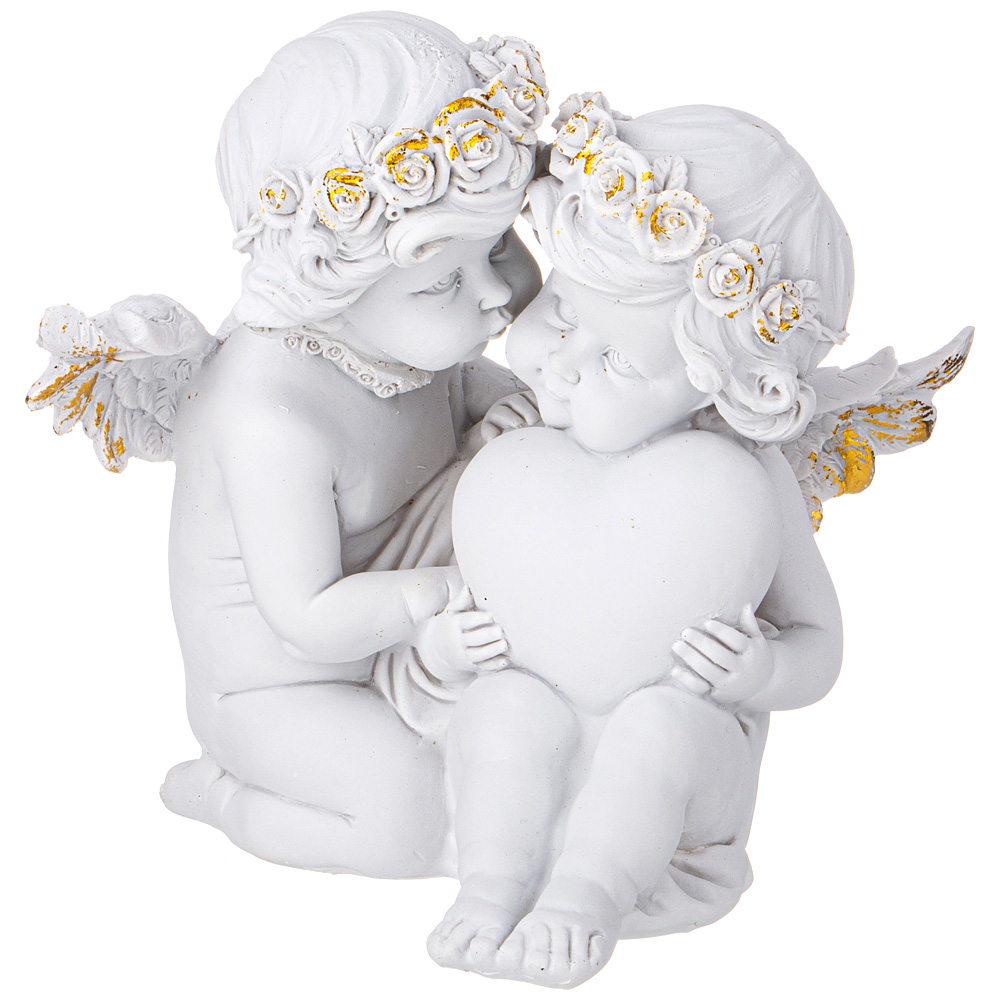 

Фигурка Lefard amore высота 18,5 см, 16х13см, Белый