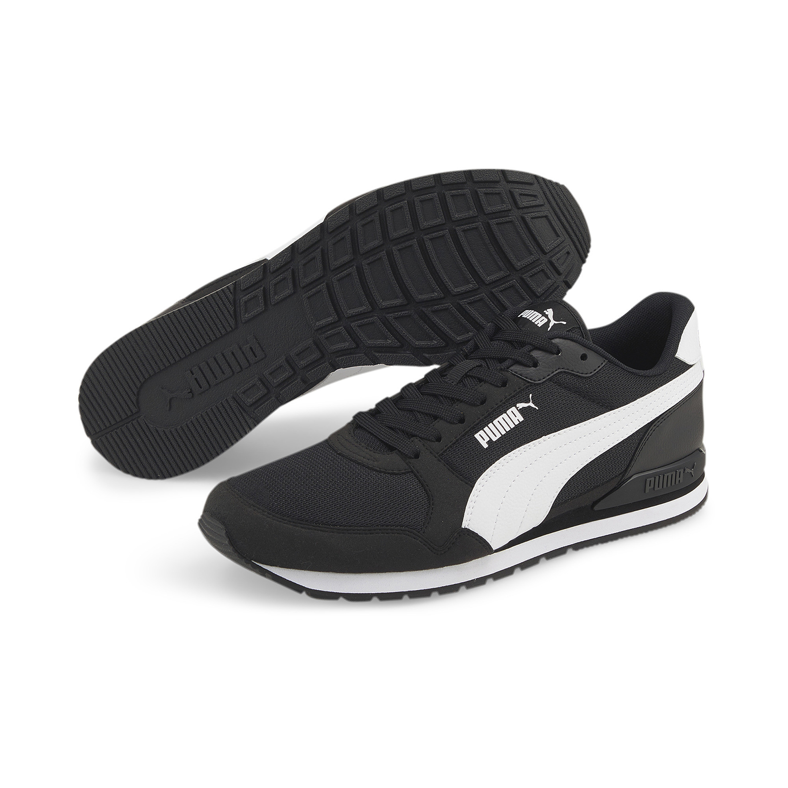 фото Кроссовки женские puma st runner v3 mesh черные 5 uk