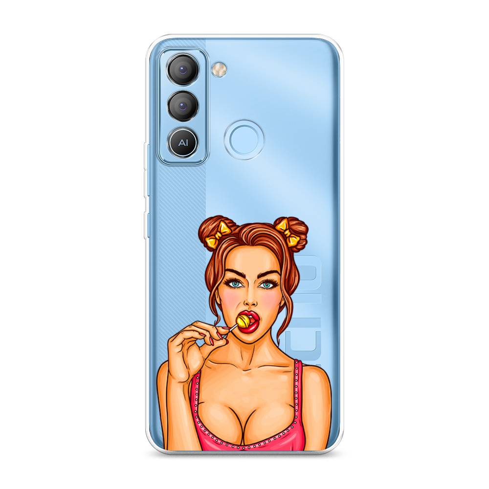 

Чехол Awog на Tecno POP 5 LTE "Вкусный леденец", Бежевый;коричневый;розовый, 303050-7