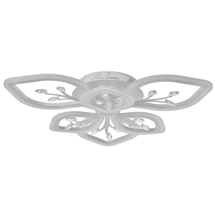 

Люстра с ПДУ 1533/6WT LED 114Вт 3000-6000К диммер белый 60х60х10 см