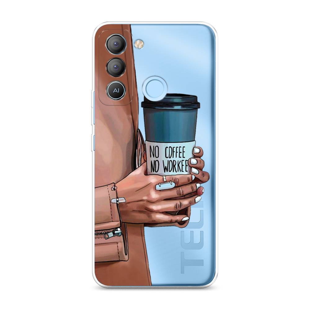 

Чехол Awog на Tecno POP 5 LTE "No coffee", Синий;бежевый;коричневый, 303050-7