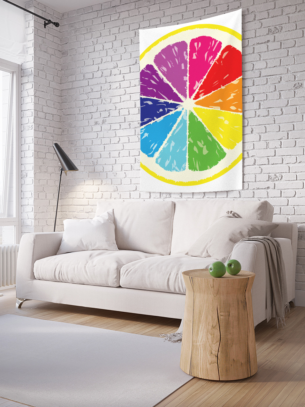 

Вертикальное фотопанно на стену JoyArty Цитрусовый калейдоскоп 100x150 см, Цитрусовый калейдоскоп