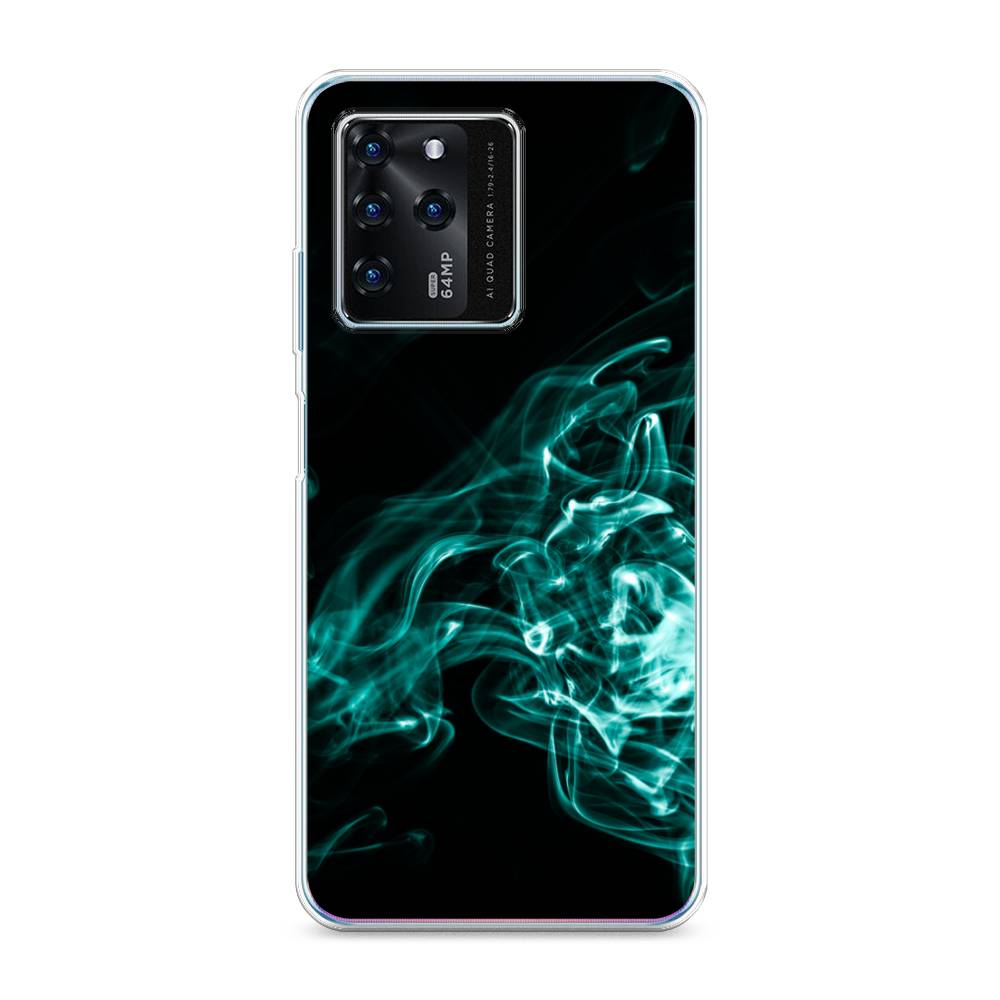 

Чехол на ZTE Blade V30 "Дым", Голубой;черный, 135350-3