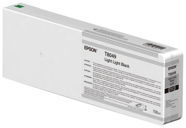 

Картридж для лазерного принтера Epson C13T804900, светло-Grey, оригинал, Светло-серый