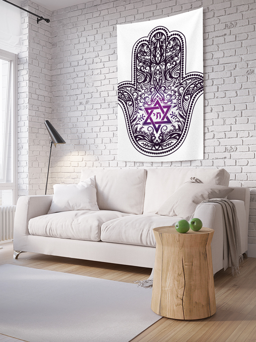 

Вертикальное фотопанно на стену JoyArty Иудейская хамса 100x150 см, Иудейская хамса